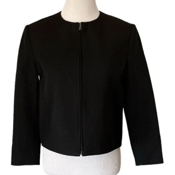 Ralph Lauren Black Label Women’s Full Zip Sweater size 8 - Picture 2 of 7